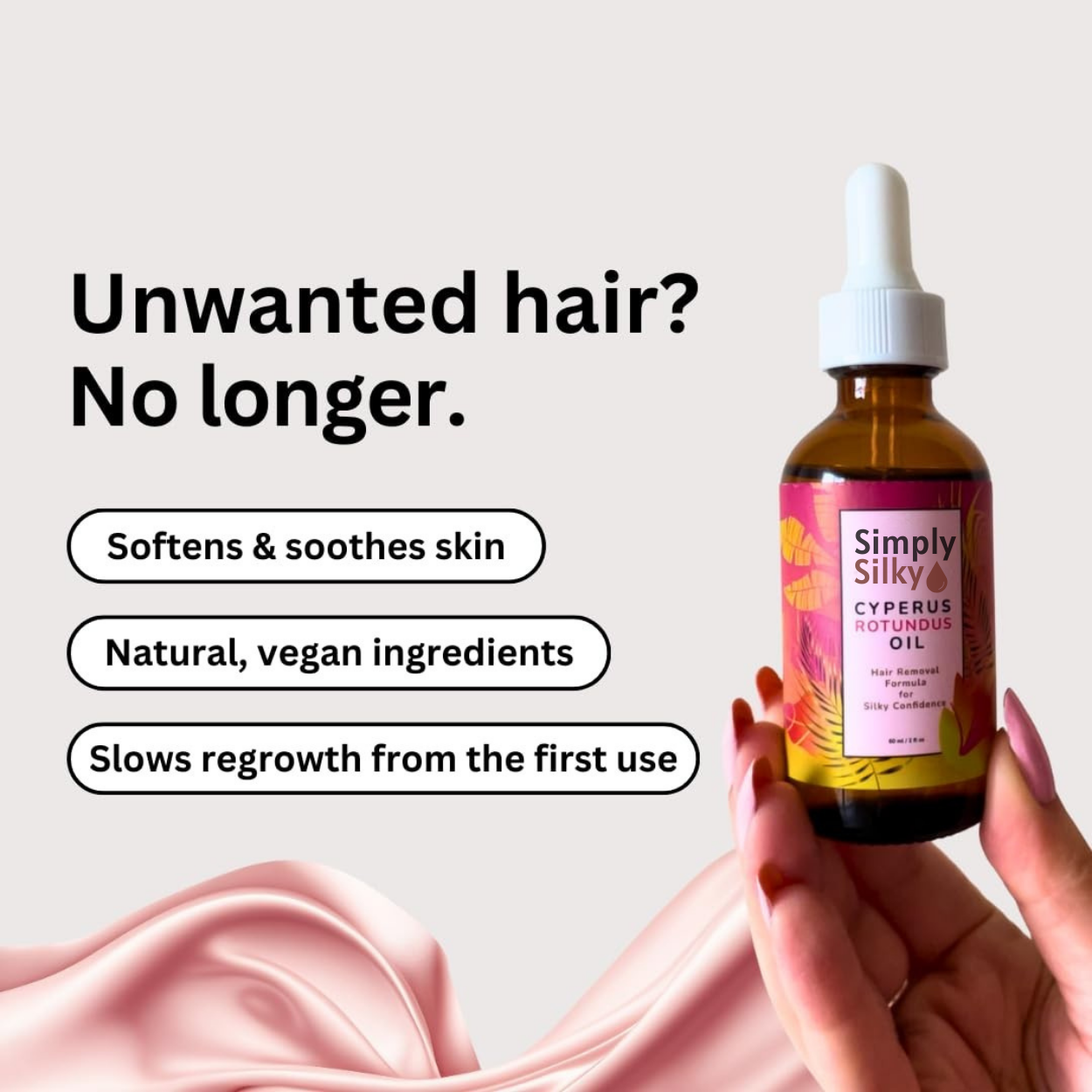 Cyperus Rotundus Hair Reduction Oil