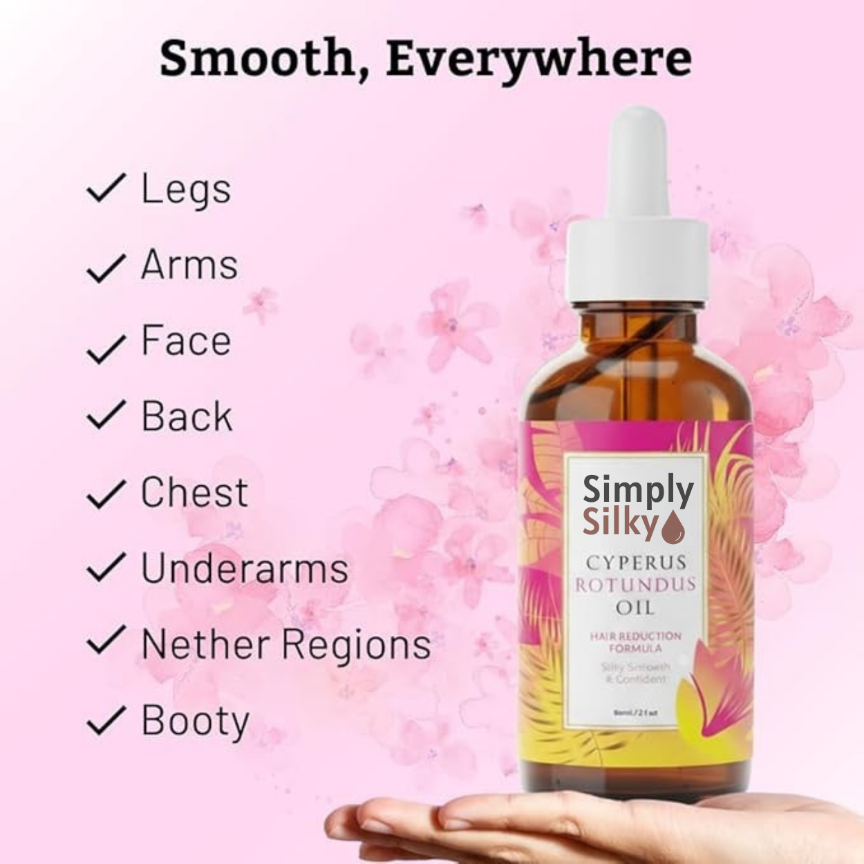 Cyperus Rotundus Hair Reduction Oil